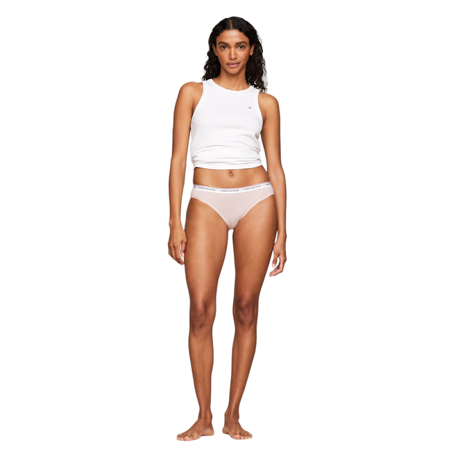 TOMMY HILFIGER BIKINI DAMSKIE MAJTKI 3 PACK BIKINI (EXT SIZES) RÓŻOWE/ŻÓŁTE/NIEBIESKIE UW0UW04895 0VQ