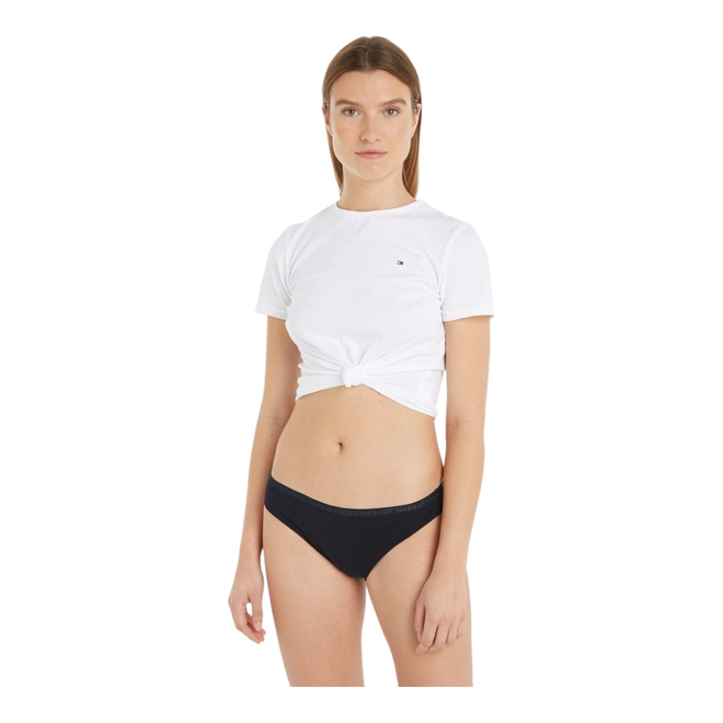 TOMMY HILFIGER BIKINI DAMSKIE MAJTKI 3P BIKINI CZARNE/BIAŁE/RÓZOWE UW0UW05284 0VR