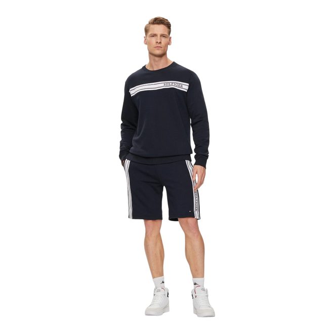 TOMMY HILFIGER BLUZA MĘSKA TRACK TOP GRANATOWA UM0UM03197 DW5