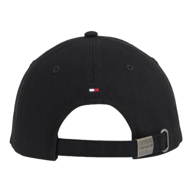 TOMMY HILFIGER CZAPKA Z DASZKIEM TH MONOTYPE SOFT 6 PANEL CAP CZARNA AM0AM12154 BDS