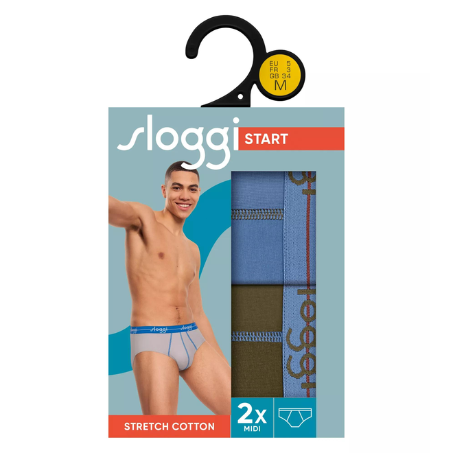 sloggi men Start Midi C2P box Green Combination - 0031 10206949*0031