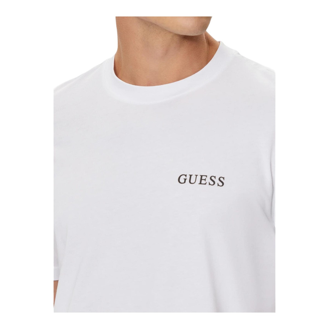 GUESS KOSZULKA MĘSKA T-SHIRT 3P TEE 3PACK BIAŁA U4YG52KCAM1 G011