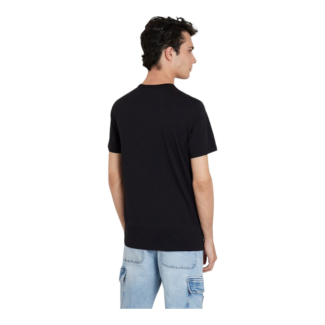 GUESS KOSZULKA MĘSKA T-SHIRT SS CN CLASSIC DESIGN CZARNA M4YI30J1314 JBLK