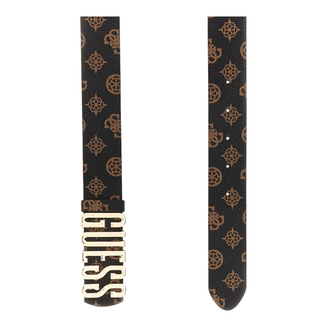 GUESS PASEK DAMSKI EVELUNE NOT ADJ PANT BRĄZOWY BW9173P4435 MLO