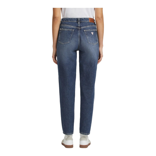 GUESS DAMSKIE SPODNIE JEANSOWE GJ G06 MOM NIEBIESKIE W4YA0DD5FC1 GJEW