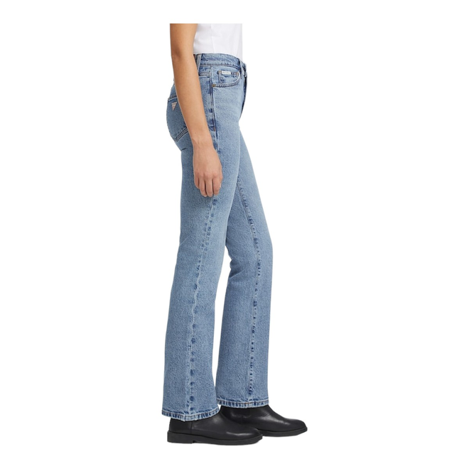 GUESS DAMSKIE SPODNIE JEANSOWE GJ G08 MID RISE STRAIGHT NIEBIESKIE W4YA98D5CC5 GJLV