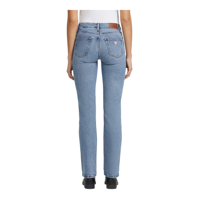 GUESS DAMSKIE SPODNIE JEANSOWE GJ G08 MID RISE STRAIGHT NIEBIESKIE W4YA98D5CC5 GJLV