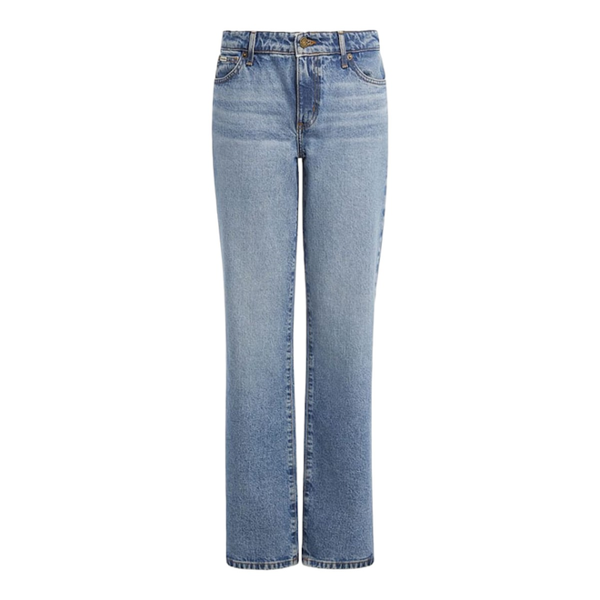 GUESS DAMSKIE SPODNIE JEANSOWE GJ G08 MID RISE STRAIGHT NIEBIESKIE W4YA98D5CC5 GJLV