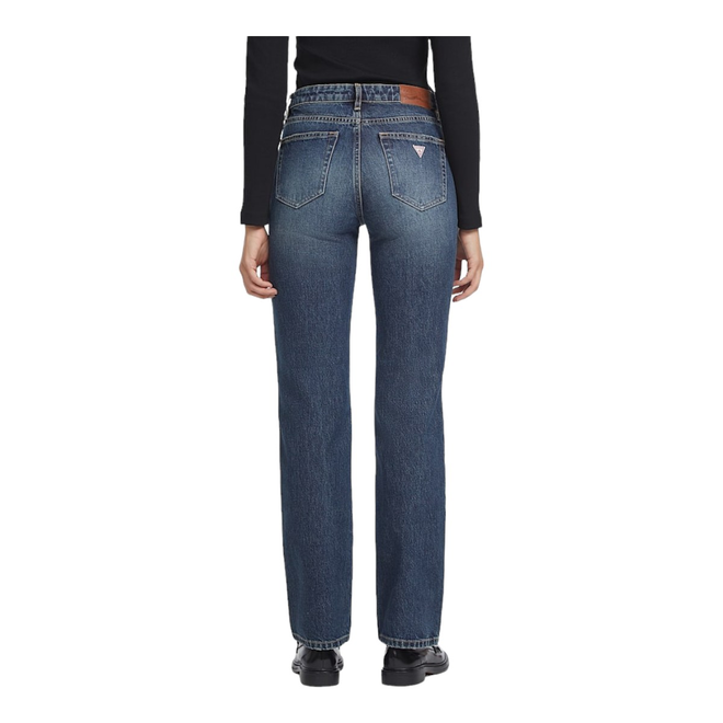 GUESS DAMSKIE SPODNIE JEANSOWE GJ G08 MID RISE STRAIGHT NIEBIESKIE W4YA98D5FC1 GJEW