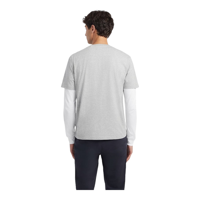 GUESS KOSZULKA MĘSKA T-SHIRT GJ SS CN REG AMERICAN SZARA M4YI42K8FQ4 H90Z