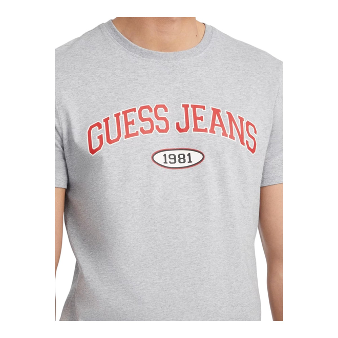 GUESS KOSZULKA MĘSKA T-SHIRT GJ SS CN SLIM GUESS SZARA M4YI57K8HM0 H90Z