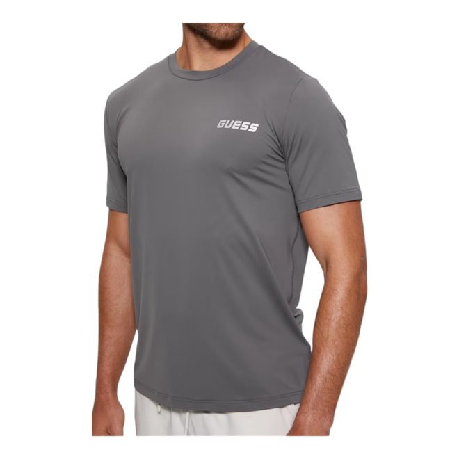 GUESS KOSZULKA MĘSKA T-SHIRT LIGA CN T-SHIRT GRAFITOWA Z4YI06KC220 G9I4
