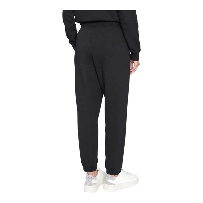 GUESS SPODNIE DAMSKIE DRESOWE GJ TRIANGLE LABEL JO CZARNE W4YB33KC811 JBLK