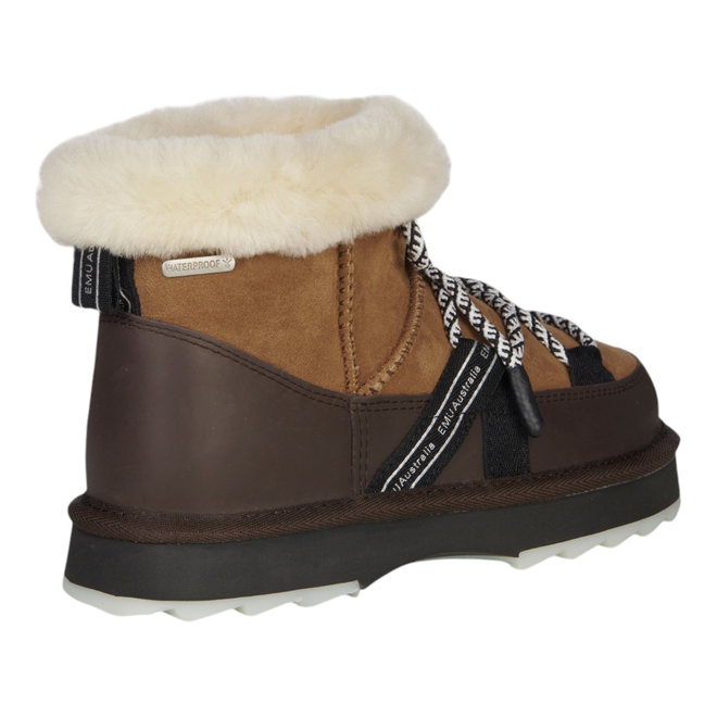 EMU AUSTRALIA BUTY DAMSKIE ŚNIEGOWCE BLURRED MICRO BRĄZOWE W13129 CHES