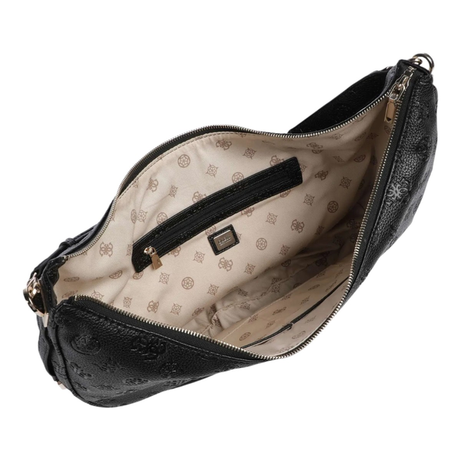 GUESS TOREBKA DAMSKA CRESIDIA LARGE HOBO CZARNA HWPG9349030 BLA