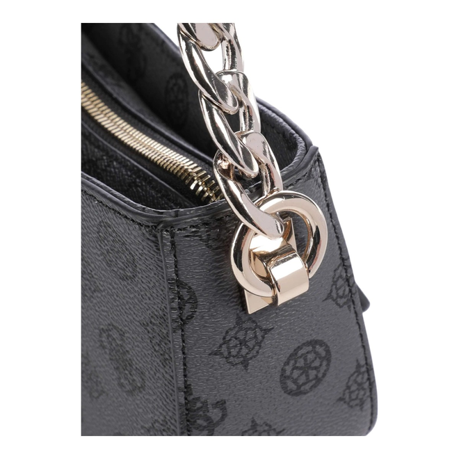 GUESS TOREBKA DAMSKA EVELUNE TOP ZIP SHOULDER BAG SZARA HWPG9353180 CHG