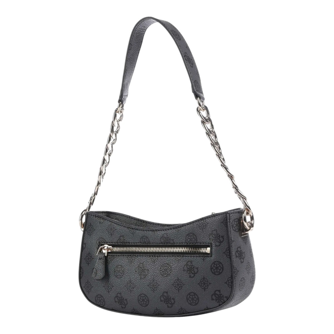 GUESS TOREBKA DAMSKA EVELUNE TOP ZIP SHOULDER BAG SZARA HWPG9353180 CHG