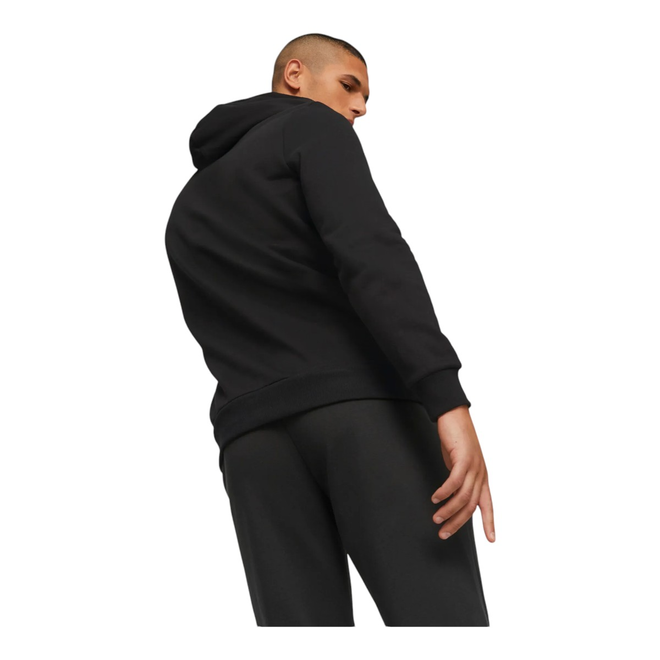 PUMA BLUZA MĘSKA Z KAPTUREM ESS+ 2 COL BIG LOGO HOODIE CZARNA 586764 61