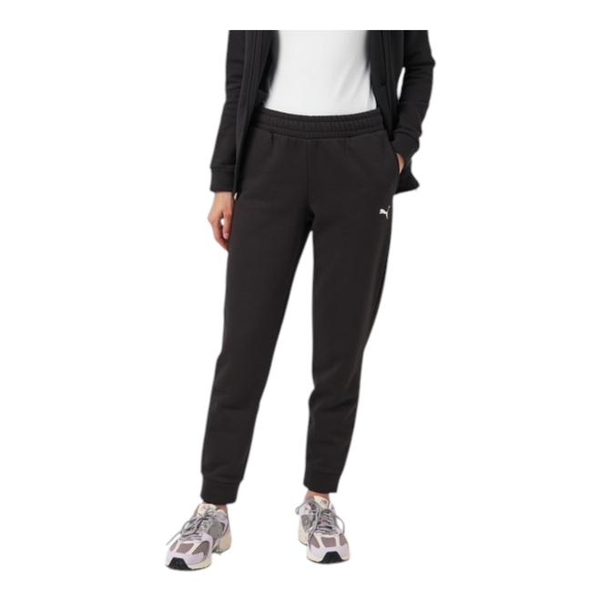 PUMA DAMSKI DRES KOMPLETNY CLASSIC HOODED TRACKSUIT FL CZARNY 683035 01