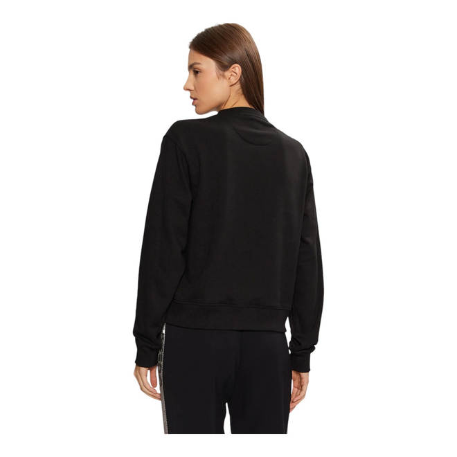 GUESS BLUZA DAMSKA CN LOVE TRIANGLE CZARNA W5RQ04KB683 JBLK