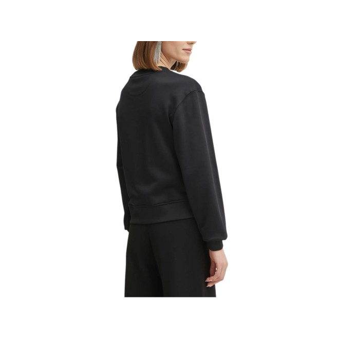 GUESS BLUZA DAMSKA CN PEONY LOGO FLEECE CZARNA W5RQ05K7EX1 JBLK