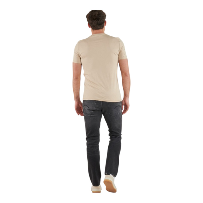 GUESS KOSZULKA MĘSKA T-SHIRT AIDY CN SS TEE BEŻOWA M2YI72I3Z14 G1DR
