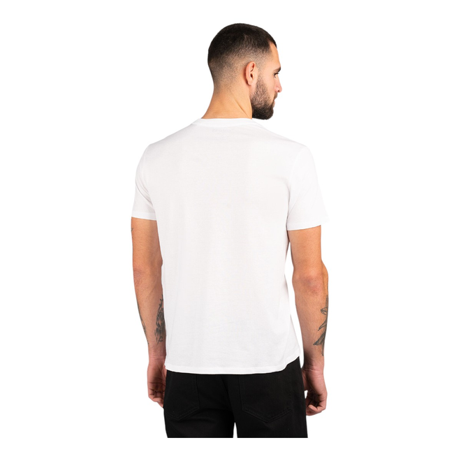 GUESS KOSZULKA MĘSKA T-SHIRT SS CLASSIC BSC INTL CLASSIC DES BIAŁA M5RI43K9RM1 G011
