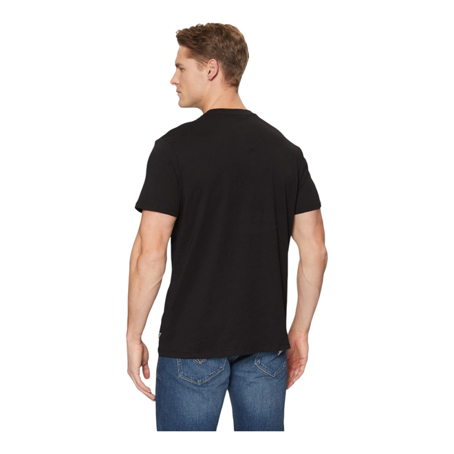 GUESS KOSZULKA MĘSKA T-SHIRT SS CLASSIC BSC INTL CLASSIC DESIGN CZARNA M5RI43K9RM1 JBLK