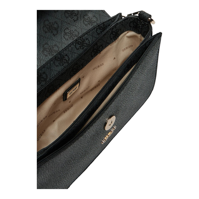 GUESS TOREBKA DAMSKA ORLINA LOGO TOP HAND SZARA  HWSG9540200 CLO