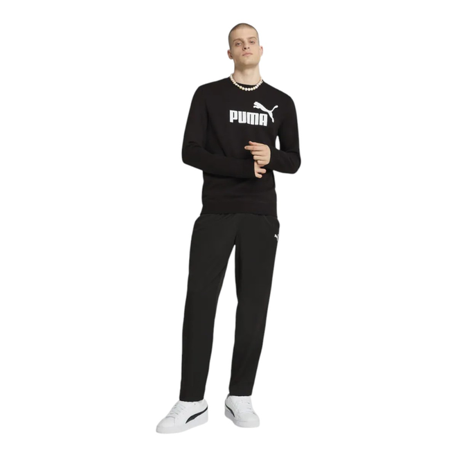 PUMA BLUZA MĘSKA DRESOWA ESS NO. 1 LOGO CREW TR CZARNA 682560 01