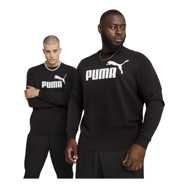 PUMA BLUZA MĘSKA DRESOWA ESS NO. 1 LOGO CREW TR CZARNA 682560 01