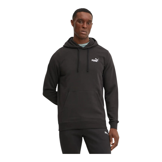 PUMA BLUZA MĘSKA Z KAPTUREM ESS SMALL NO. 1 LOGO HOODIE TR CZARNA 682576 01