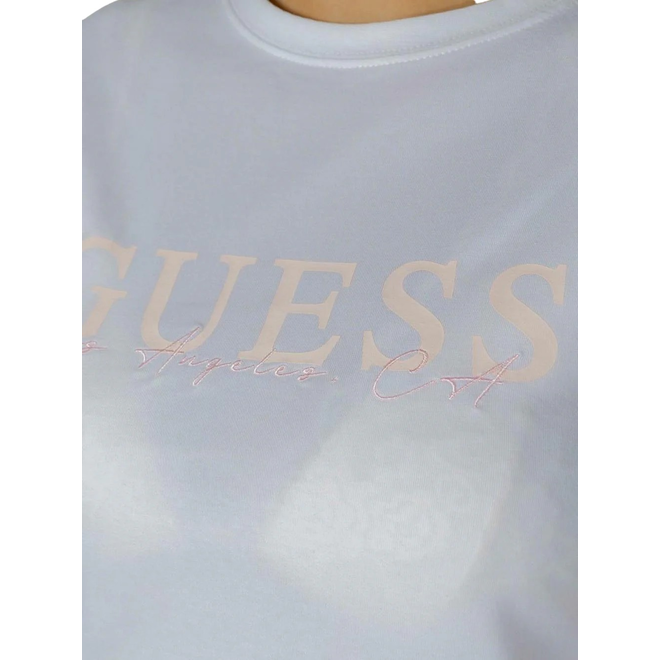 GUESS KOSZULKA DAMSKA T-SHIRT KAMELIE CN T-SHIRT BIAŁA V5GI15J1314 G011
