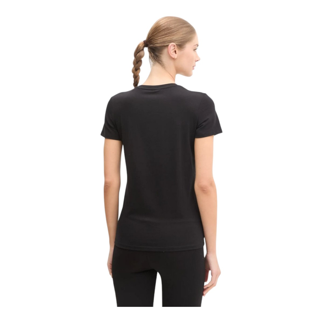 GUESS KOSZULKA DAMSKA T-SHIRT NEW CARRIE SS T-SHIRT CZARNA O5RI01KBBU1 JBLK