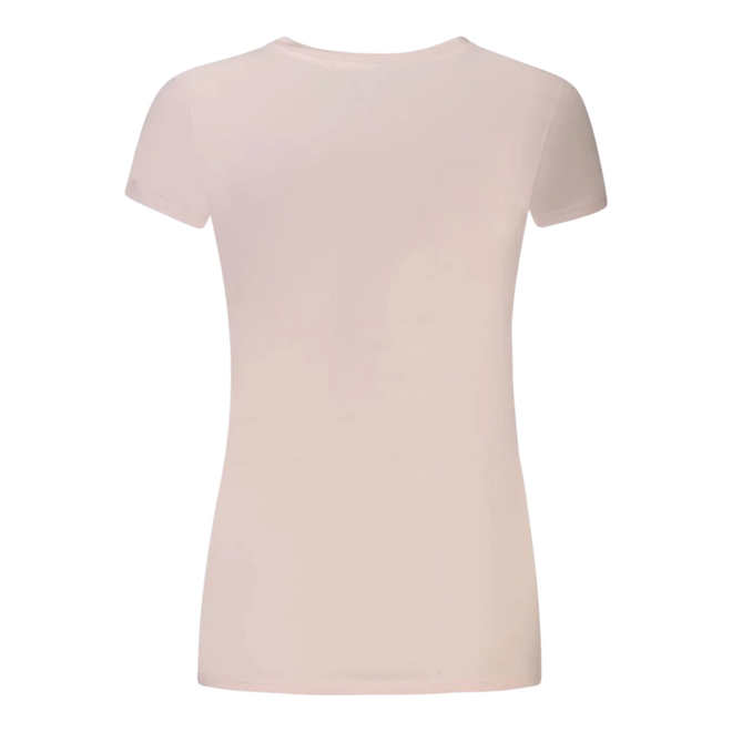 GUESS KOSZULKA DAMSKA T-SHIRT SS TRIANGLE OMBRE R3 RÓŻOWA W5GI43KA0Q1 A60W