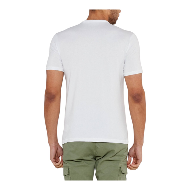 GUESS KOSZULKA MĘSKA T-SHIRT SS CN GUESS BOX TEE BIAŁA M5GI19J1314 G011