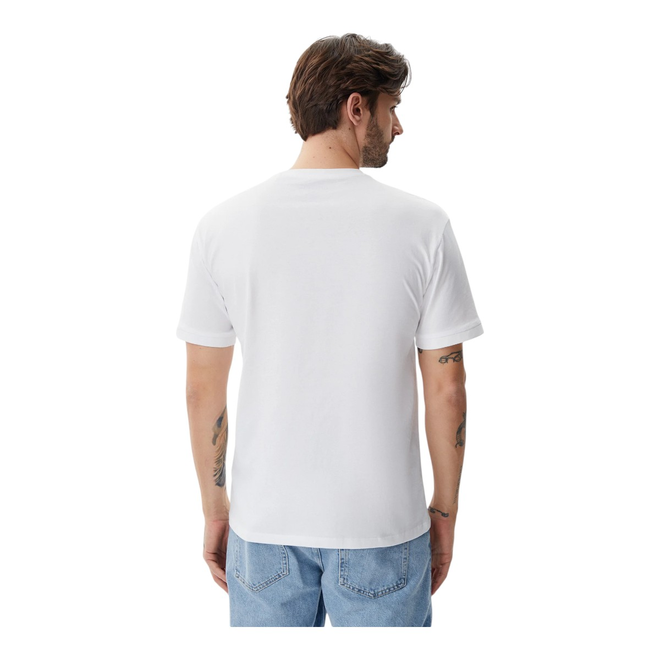 GUESS KOSZULKA MĘSKA T-SHIRT SS CN GUESS LOGO TEE BIAŁA F5GI11I3Z14 G011