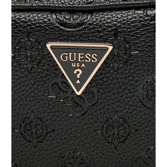 GUESS TOREBKA DAMSKA CRESIDIA SMALL SATCHEL CZARNA HWPG9349050 BLA