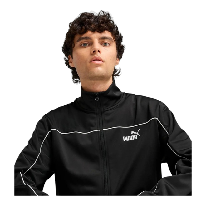 PUMA DAMSKI DRES KOMPLETNY PIPING SUIT CZARNY 684852 01