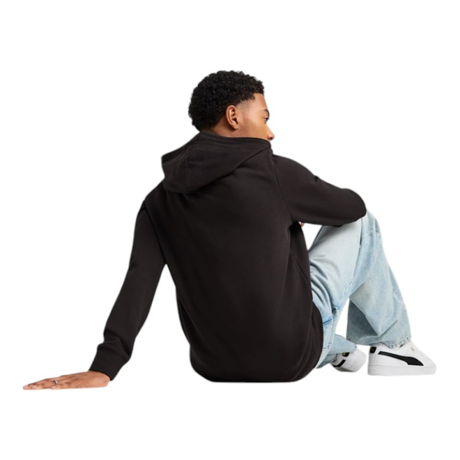 PUMA MĘSKA BLUZA ESS FULL ZIP HOODIE CZARNA 682592 01