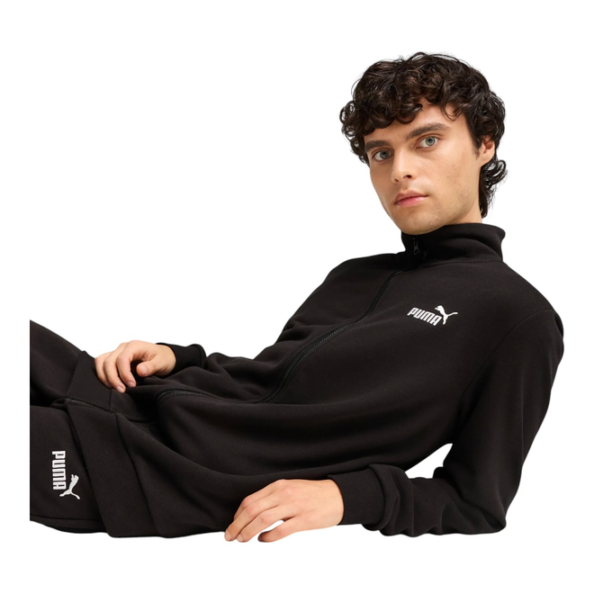 PUMA MĘSKI DRES KOMPLETNY ESS SWEAT SUIT CZARNY 684848 01