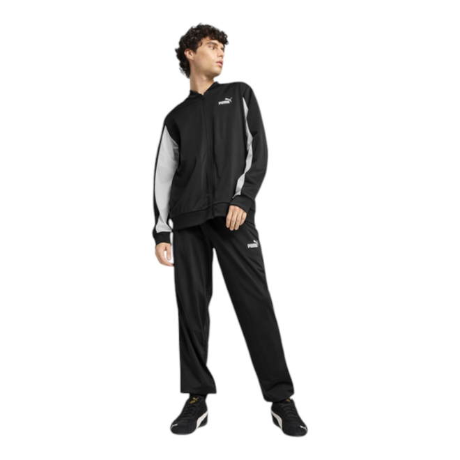 PUMA MĘSKI DRES KOMPLETNY POLY BASEBALL SUIT CZARNY 684851 01