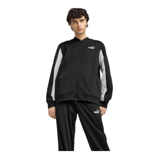 PUMA MĘSKI DRES KOMPLETNY POLY BASEBALL SUIT CZARNY 684851 01