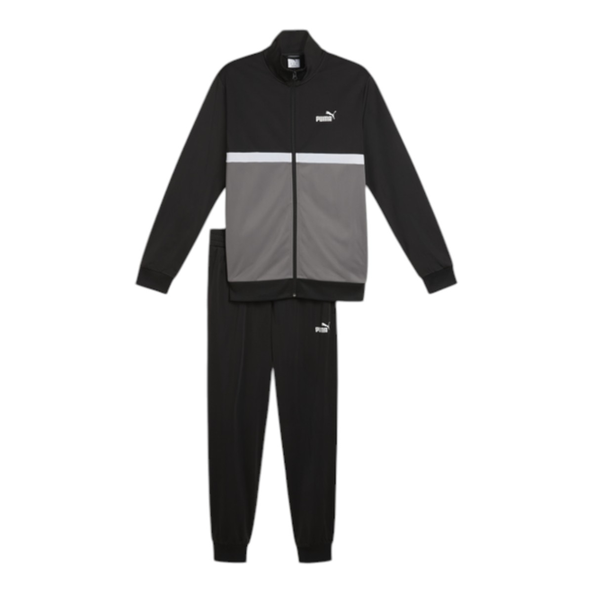 PUMA MĘSKI DRES KOMPLETNY POLY COLORBLOCK SUIT CZARNY 684850 01