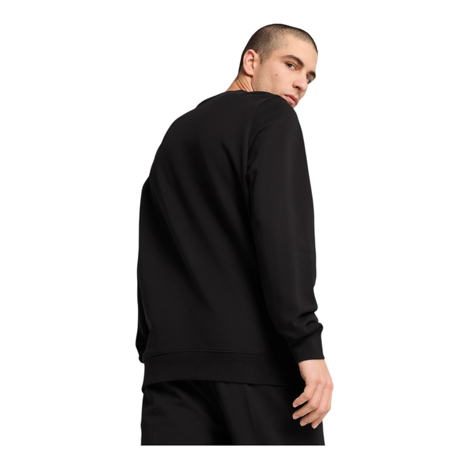 PUMA BLUZA MĘSKA DRESOWA ESS ELEVATED CREW CZARNA 684727 01