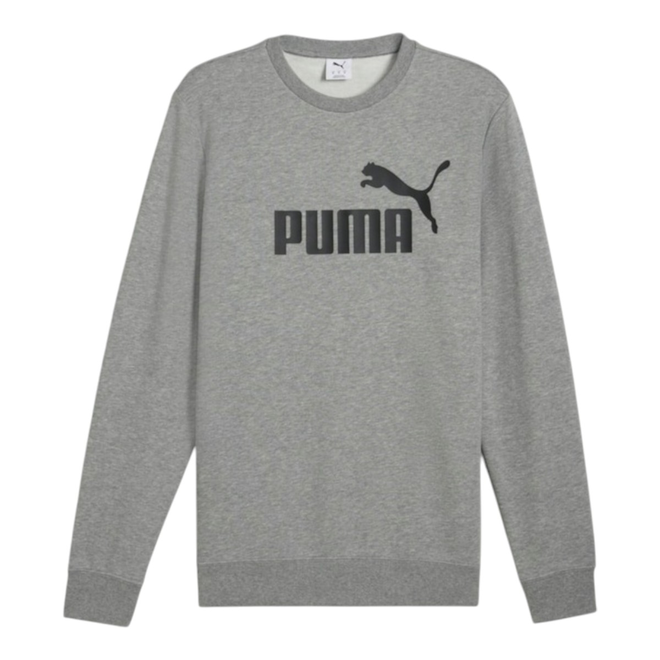 PUMA BLUZA MĘSKA DRESOWA ESS NO. 1 LOGO CREW TR SZARA  682560 03