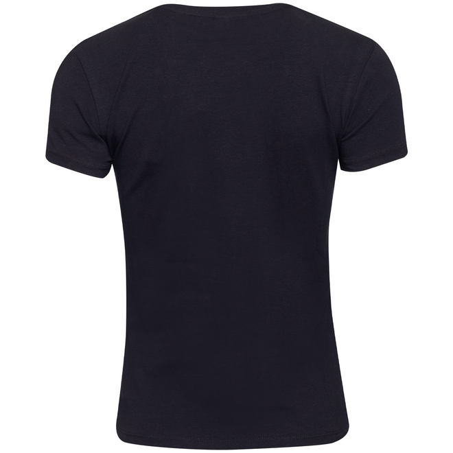 GUESS KOSZULKA DAMSKA T-SHIRT TRIANGLE RHINESTONES CZARNA E5GI08J1314 JBLK