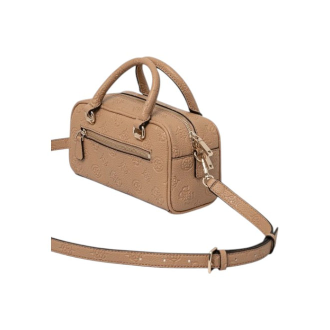 GUESS TOREBKA DAMSKA CRESIDIA SMALL SATCHEL BRĄZOWA HWPG9349050 BEI