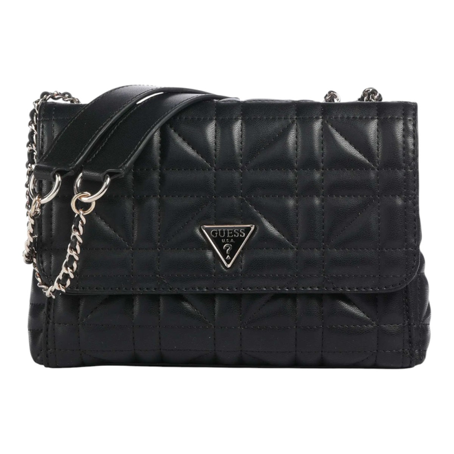 GUESS TOREBKA DAMSKA EDITA CONVERTIBLE CZARNA HWQG9625210 BLA