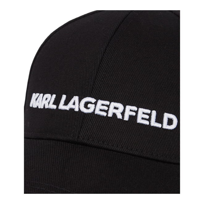 KARL LAGERFELD CZAPKA Z DASZKIEM K/ESSENTIAL CAP CZARNA A1W33071.JJ 999